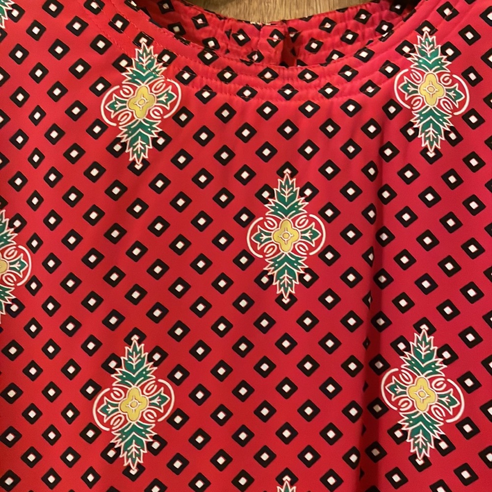 Evan Picone vintage Beautiful festive 3 piece skirt set. (Mlb) - Picture 4 of 16